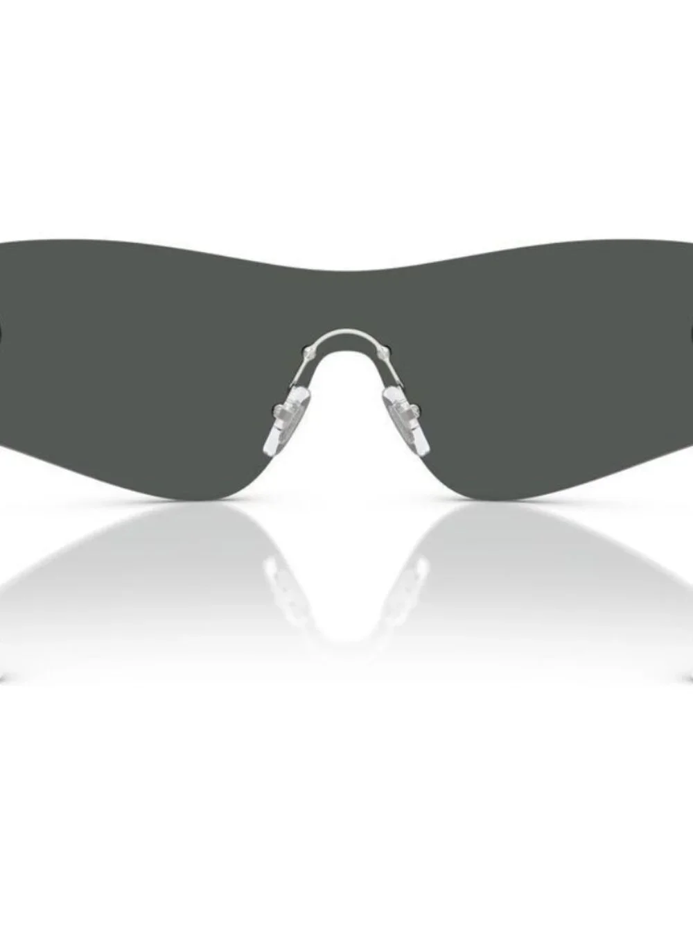 NEW VERSACE VE2280 1000/87 WHITE DARK GREY SUNGLASSES AUTHENTIC